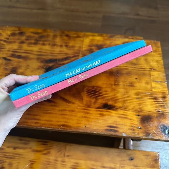 Vintage 1985 Bundle of 2 Special Edition Dr. Seuss Cloth Bound Hardcover Books - Picture 14 of 14